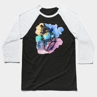 Kind Colorful Heart Baseball T-Shirt